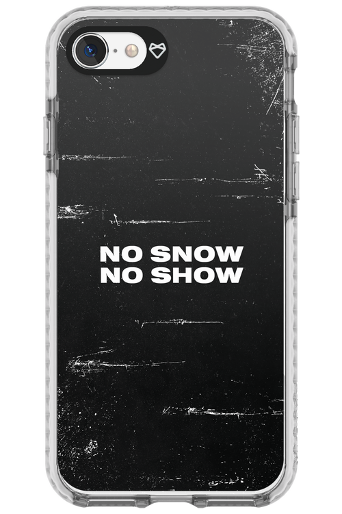 No snow, no show - Apple iPhone 8