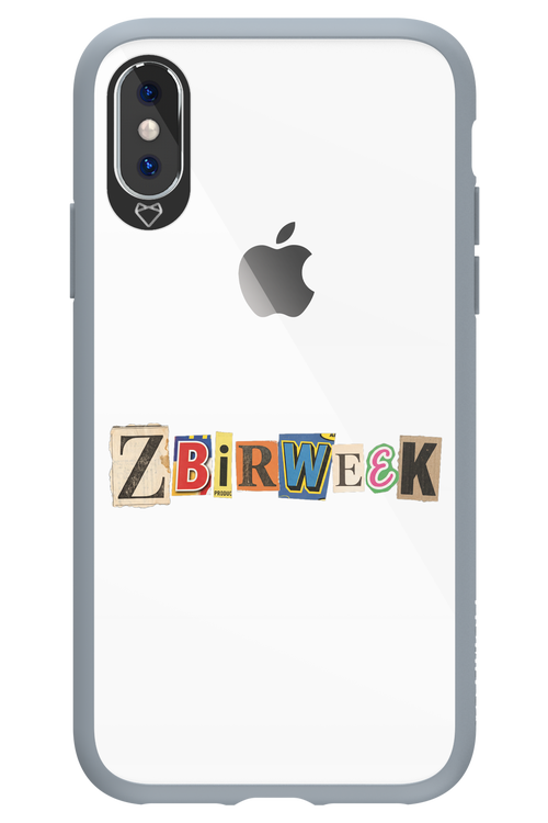 Zbirweek (transparent) 2.0 - Apple iPhone XS