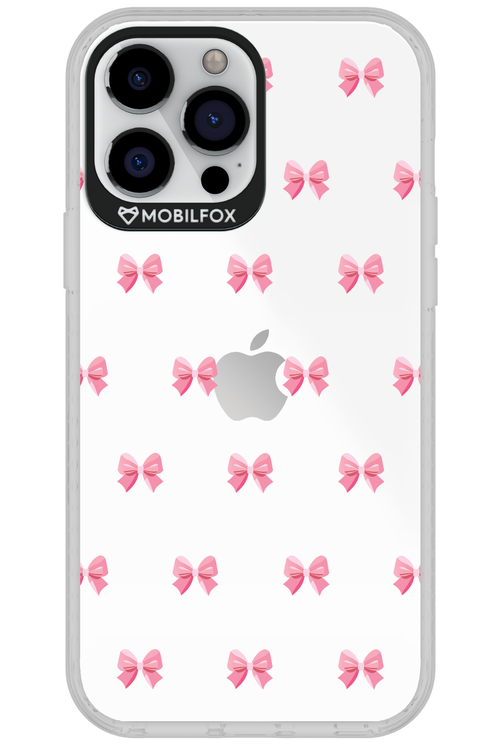 Pinky Bow - Apple iPhone 13 Pro Max