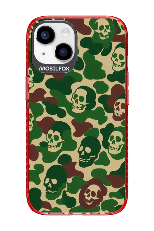 Camo Skull - Apple iPhone 14