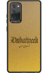 Dubaiweek Gold 2.0 - Samsung Galaxy Note 20