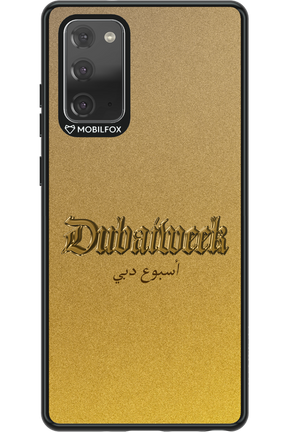 Dubaiweek Gold 2.0 - Samsung Galaxy Note 20