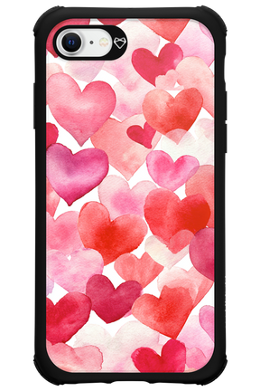 Water Painted Heart - Apple iPhone 7