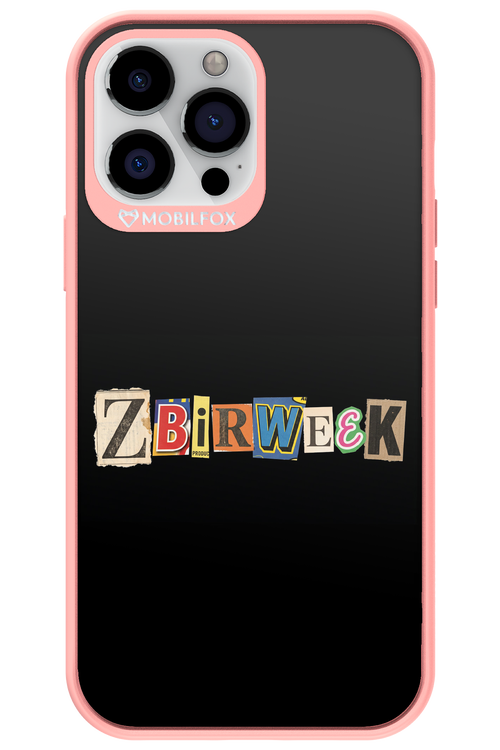 Zbirweek (black) 2.0 - Apple iPhone 13 Pro Max