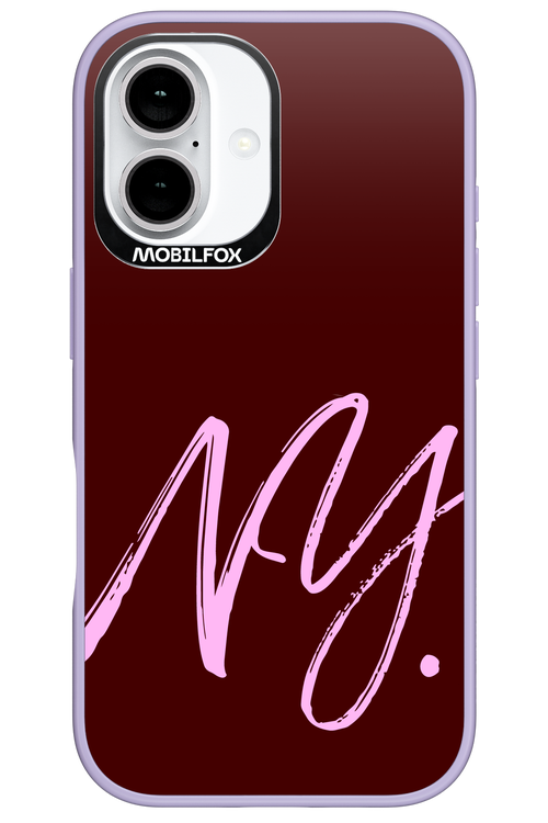 (Dark Blush) NY 2.0 - Apple iPhone 16