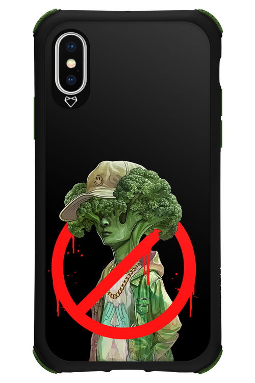Anti Brokkoli Black - Apple iPhone X