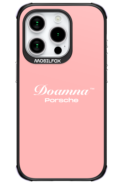 Doamna Porsche (pink) - Apple iPhone 15 Pro