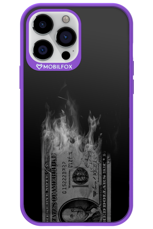 Money Burn B&W 2.0 - Apple iPhone 13 Pro Max