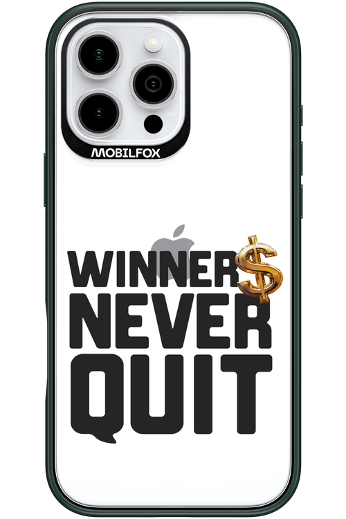 Winners Never Quit - Apple iPhone 16 Pro Max