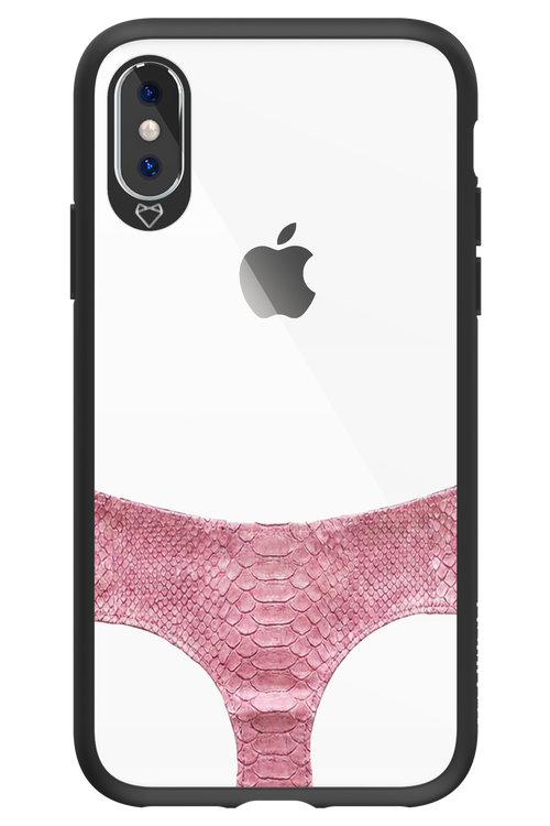 Snake Leather Panties Transparent 2.0 - Apple iPhone XS