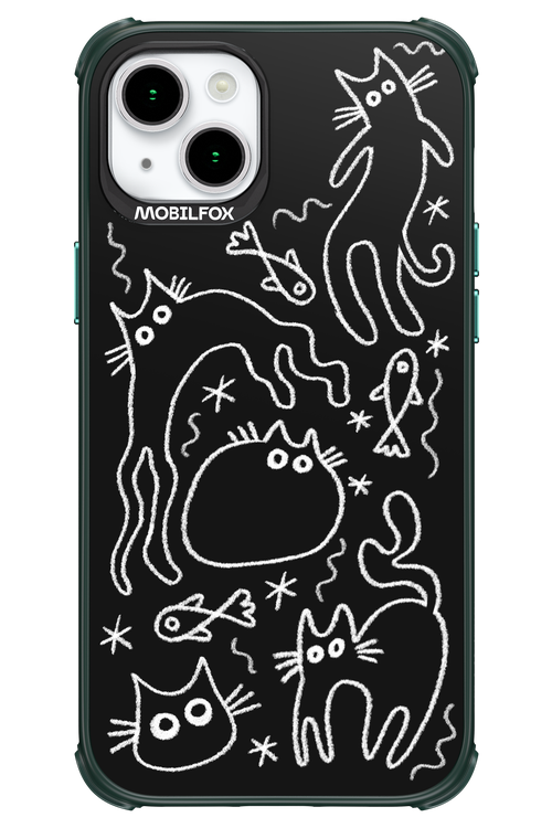 CHALK_CATS 2.0 - Apple iPhone 15 Plus