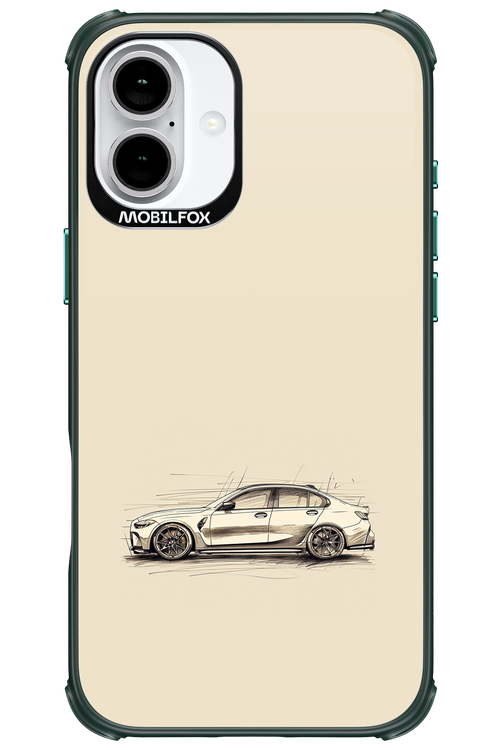 Sketch Car 2.0 - Apple iPhone 16 Plus