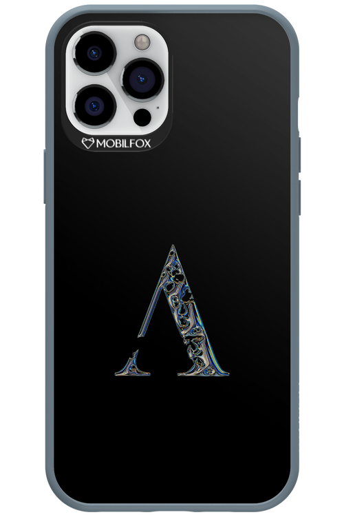 ⁠ ⁠Azteca A Chrome Logo - Apple iPhone 12 Pro Max