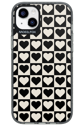 Checkered Heart - Apple iPhone 14 Plus