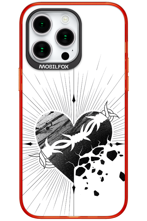 Fekete Szív 2.0 - Apple iPhone 15 Pro Max