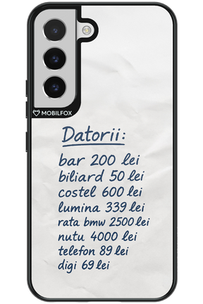 The List - Samsung Galaxy S22