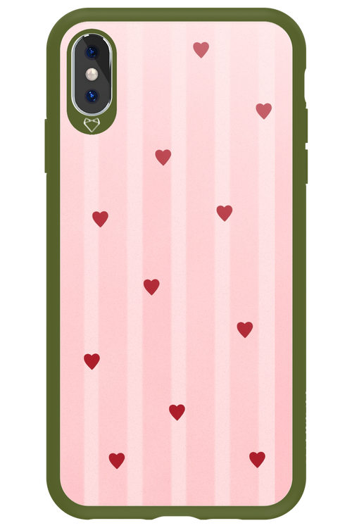 Red Little Hearts 2.0 - Apple iPhone XS Max