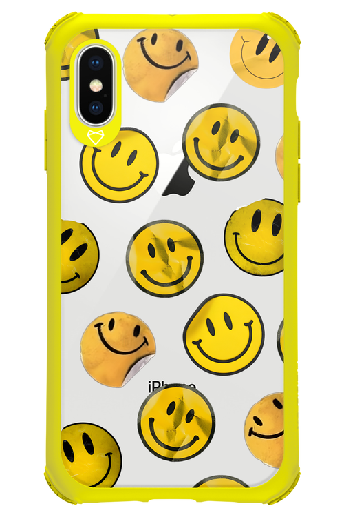 Sticker Smiley - Apple iPhone X