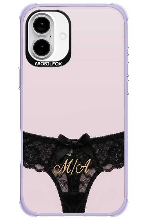 Black Panties 2.0 - Apple iPhone 16 Plus