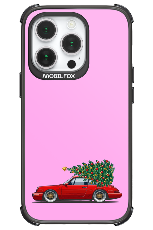 XMAS Car Pink - Apple iPhone 14 Pro