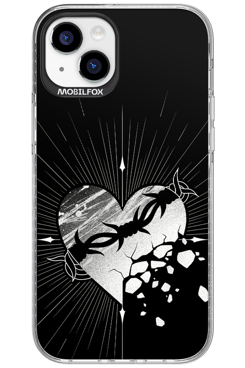 Fehér Szív 2.0 - Apple iPhone 15 Plus