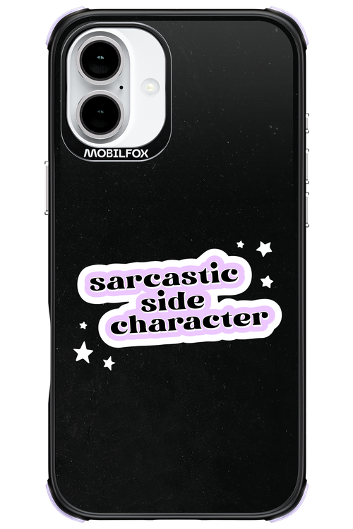 Sarcastic Black - Apple iPhone 16 Plus