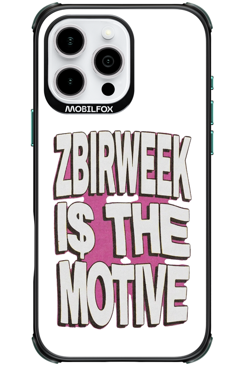 Motive (white) 2.0 - Apple iPhone 16 Pro Max