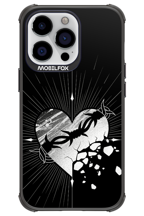 Fehér Szív - Apple iPhone 13 Pro