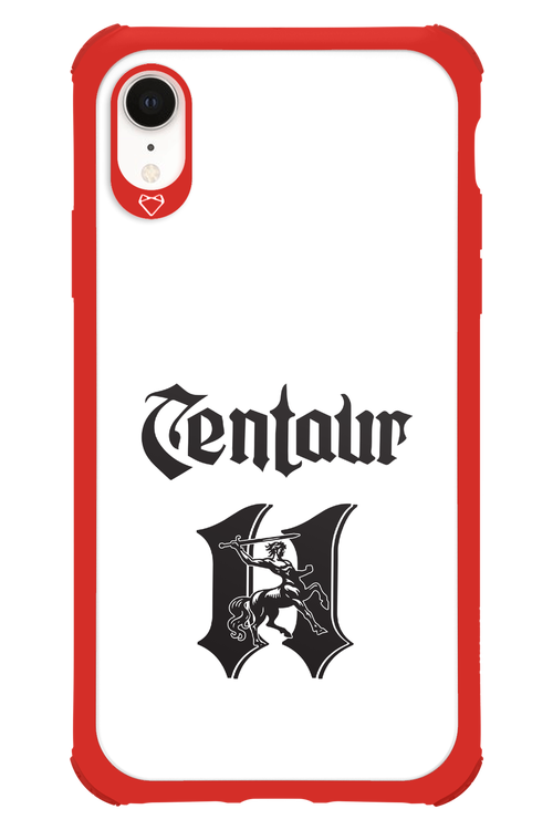 Centaur Logo White 2.0 - Apple iPhone XR
