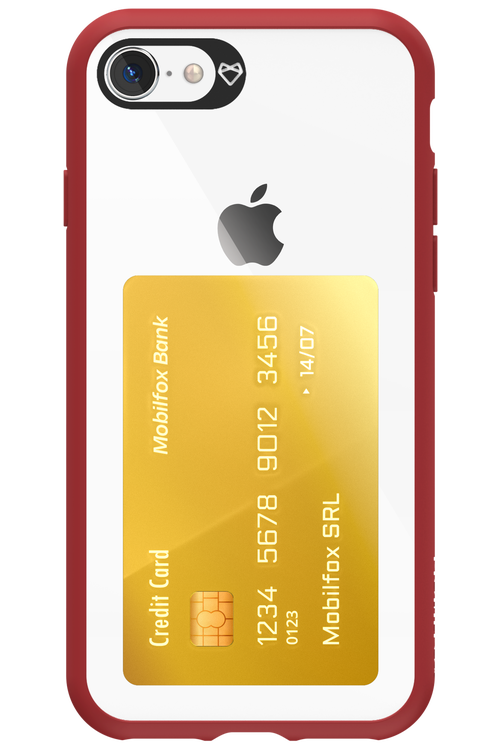 Gold Card - Apple iPhone 8