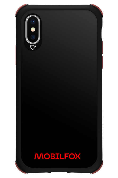 Black and Red Fox - Apple iPhone XS