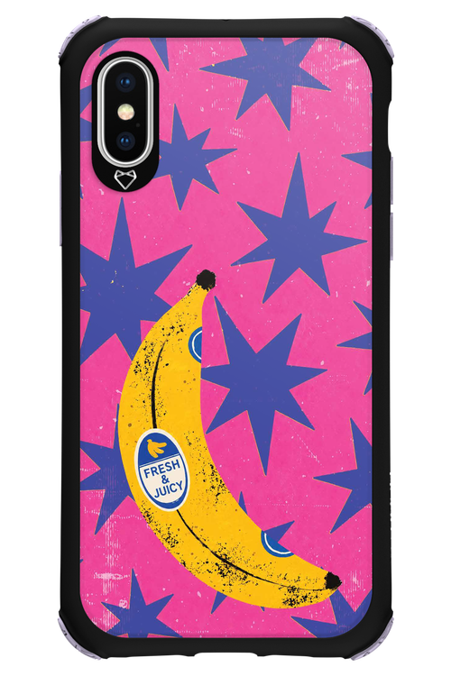 BANANA POP BLUE 2.0 - Apple iPhone X
