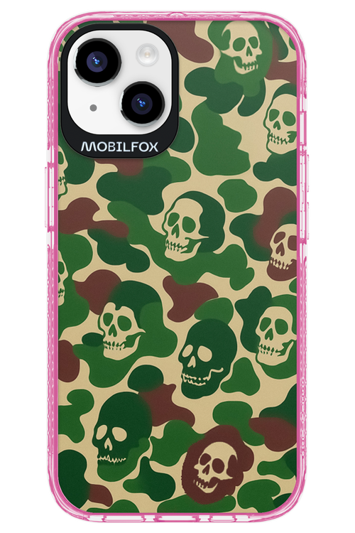 Camo Skull - Apple iPhone 14