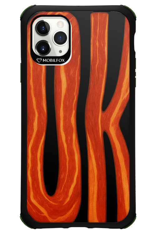 OK (Black-Red) - Apple iPhone 11 Pro Max