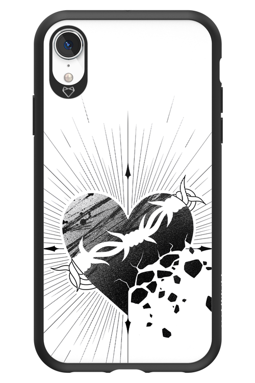 Fekete Szív - Apple iPhone XR