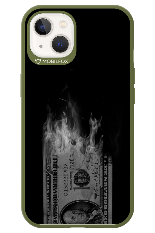 Money Burn B&W 2.0 - Apple iPhone 13