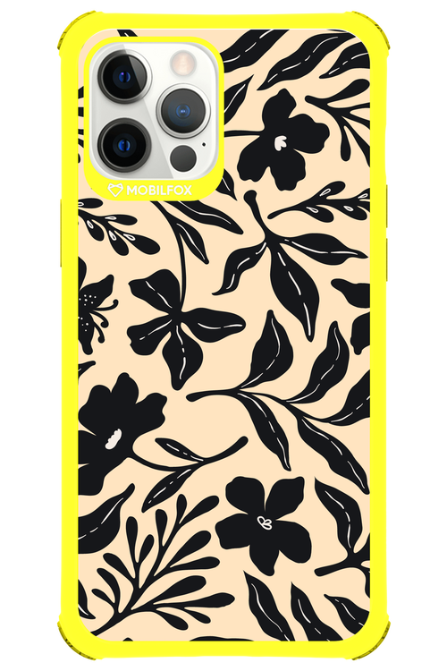 Black Flowers 2.0 - Apple iPhone 12 Pro Max