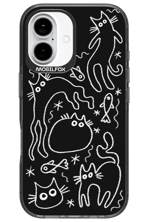 CHALK_CATS 2.0 - Apple iPhone 16