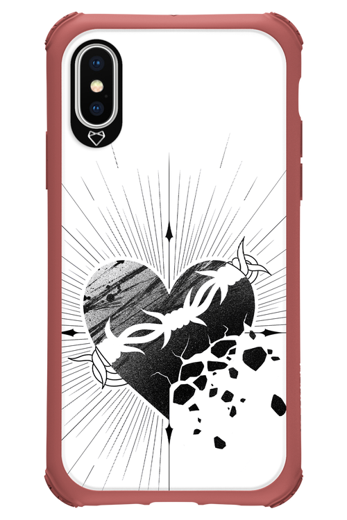 Fekete Szív 2.0 - Apple iPhone X