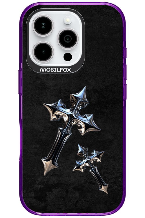 Chrome Crosses - Apple iPhone 16 Pro