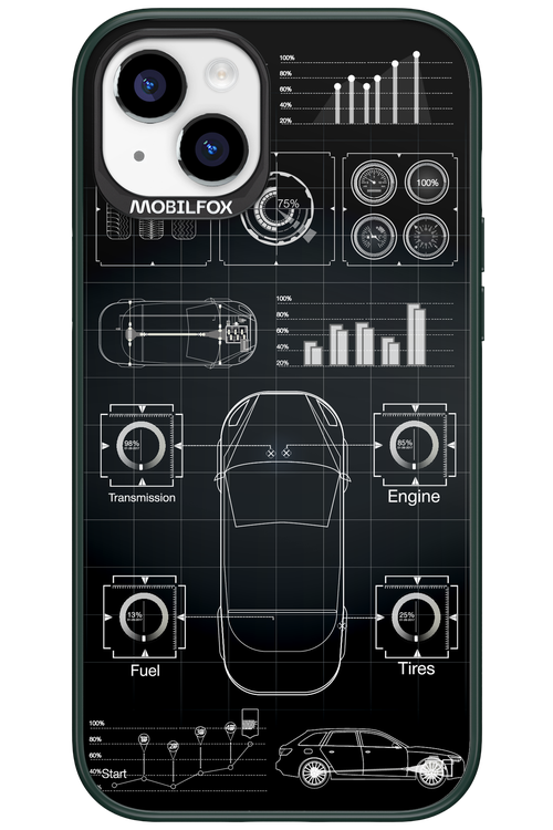Cyber Grid 2.0 - Apple iPhone 15 Plus