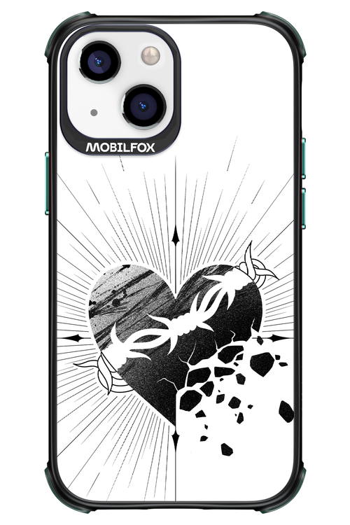 Fekete Szív 2.0 - Apple iPhone 13 Mini