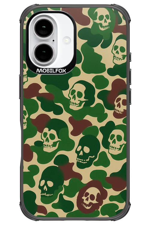 Camo Skull - Apple iPhone 16