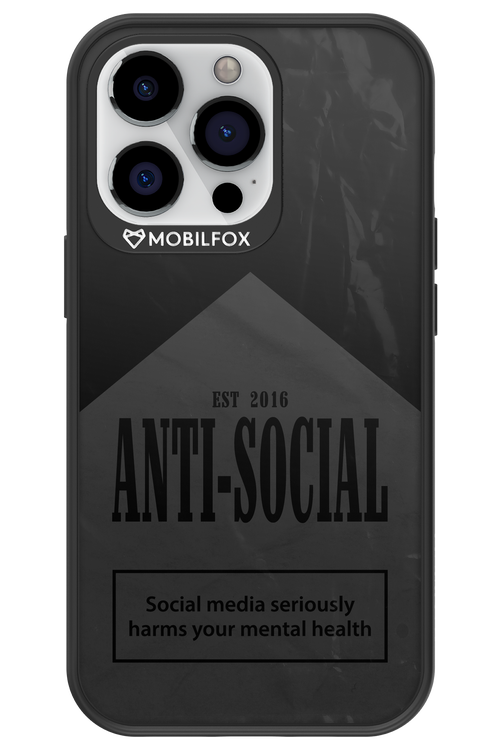 ANTI-SOCIAL (BLVCK) 2.0 - Apple iPhone 13 Pro