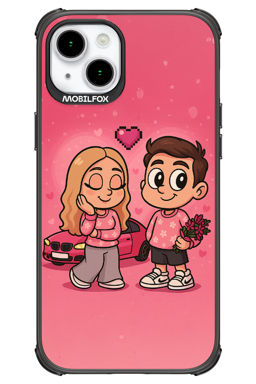 Pink Amour 2.0 - Apple iPhone 15 Plus