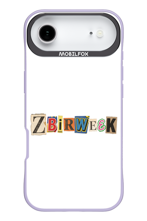 Zbirweek (white) 2.0 - Apple iPhone 17 Air