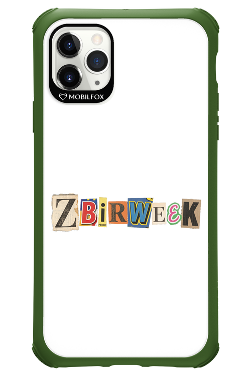 Zbirweek (white) 2.0 - Apple iPhone 11 Pro Max