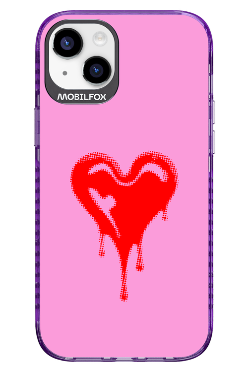 Heart Pink - Apple iPhone 14 Plus