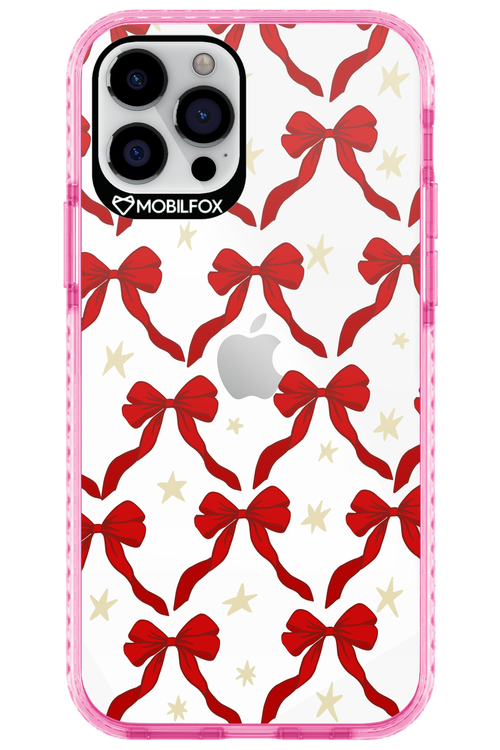 Bow & Stars (Transparent) - Apple iPhone 12 Pro