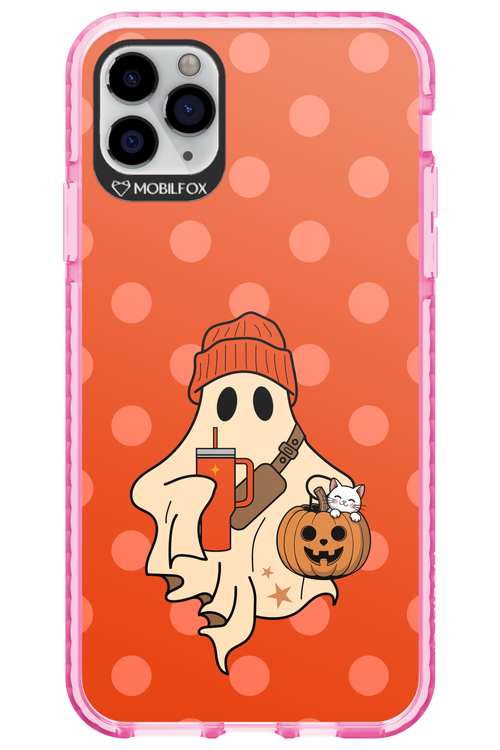 Ghost Girl (Orange) - Apple iPhone 11 Pro Max